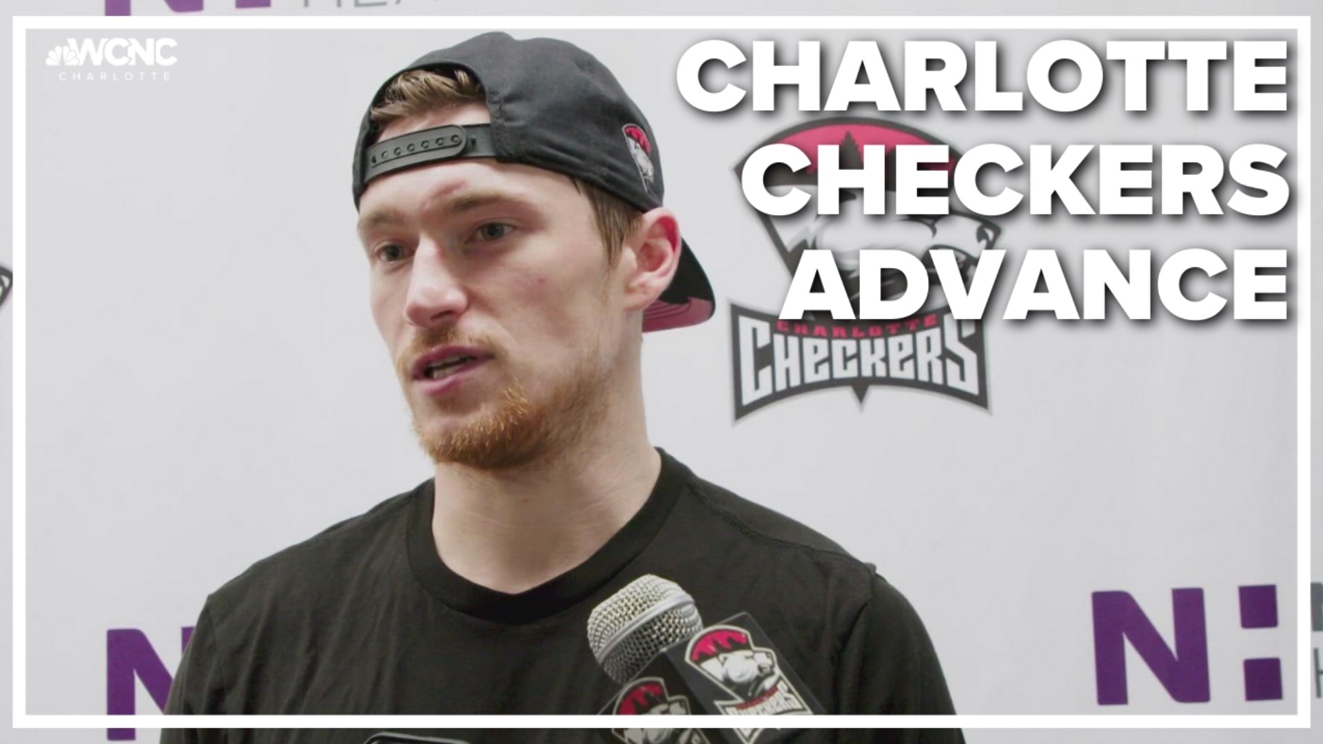 The Charlotte Checkers have advanced to the third round of the AHL's Calder Cup Playoffs.
