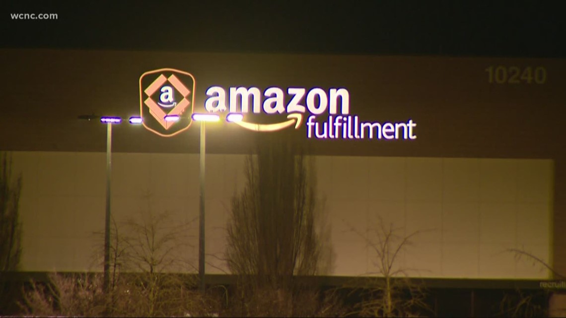 Woman stabbed inside Amazon warehouse in west Charlotte