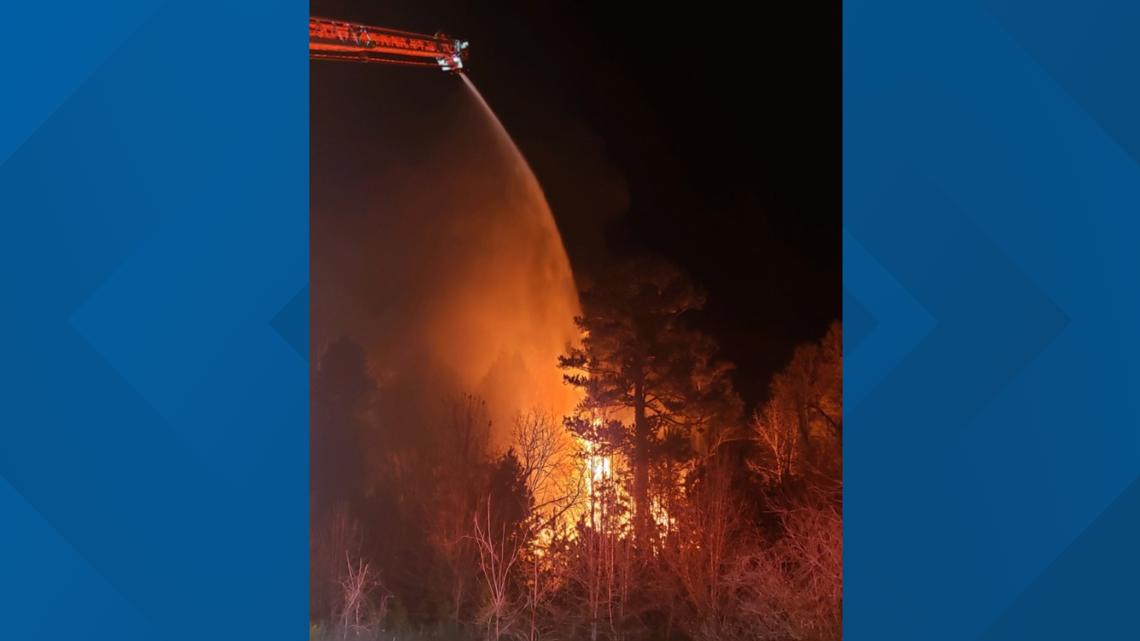 Fire at vacant Mooresville hour intentional