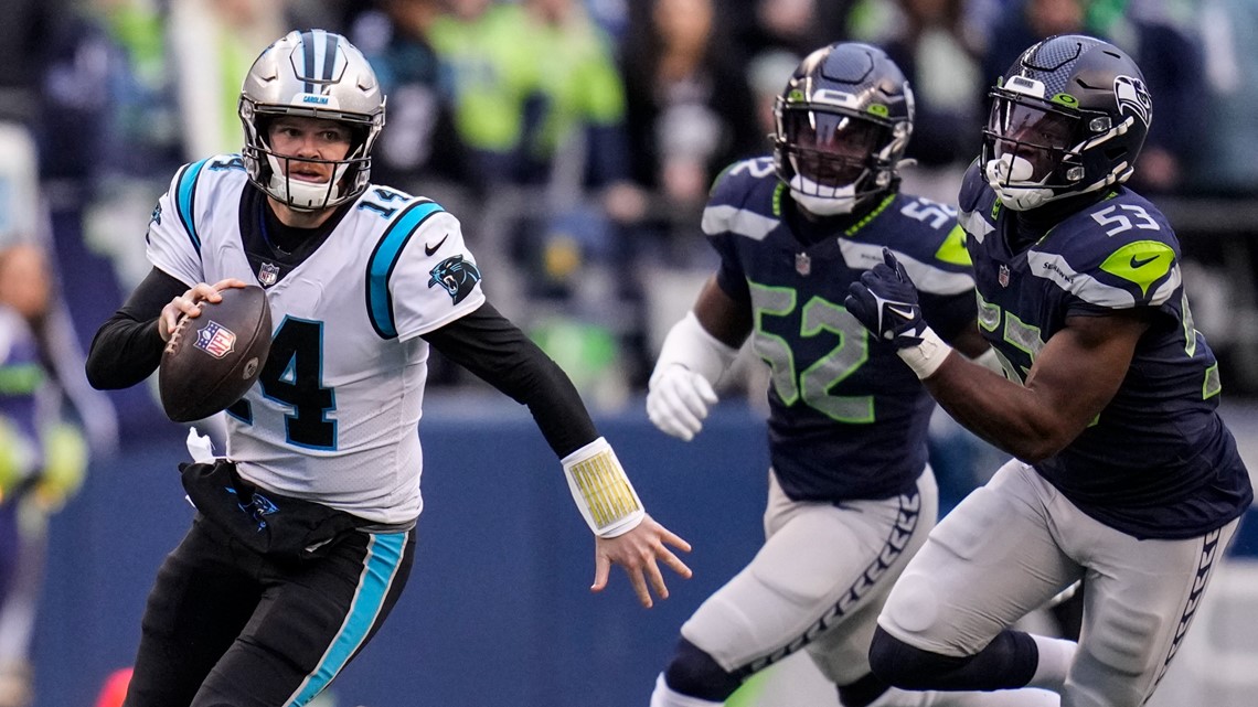 Panthers clobbering Seahawks at halftime 31-0 - NBC Sports