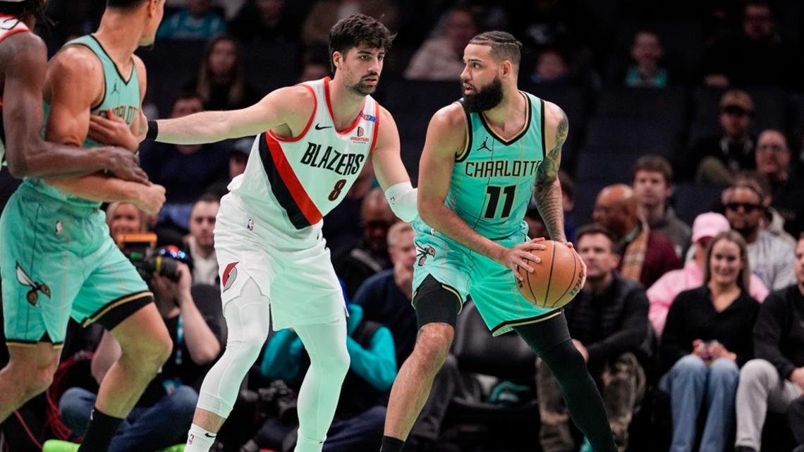 Charlotte Hornets fall at home against Portland Trail Blazers