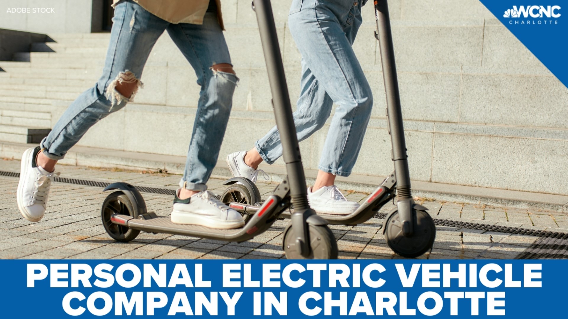 Scooters and skateboards are going for rent