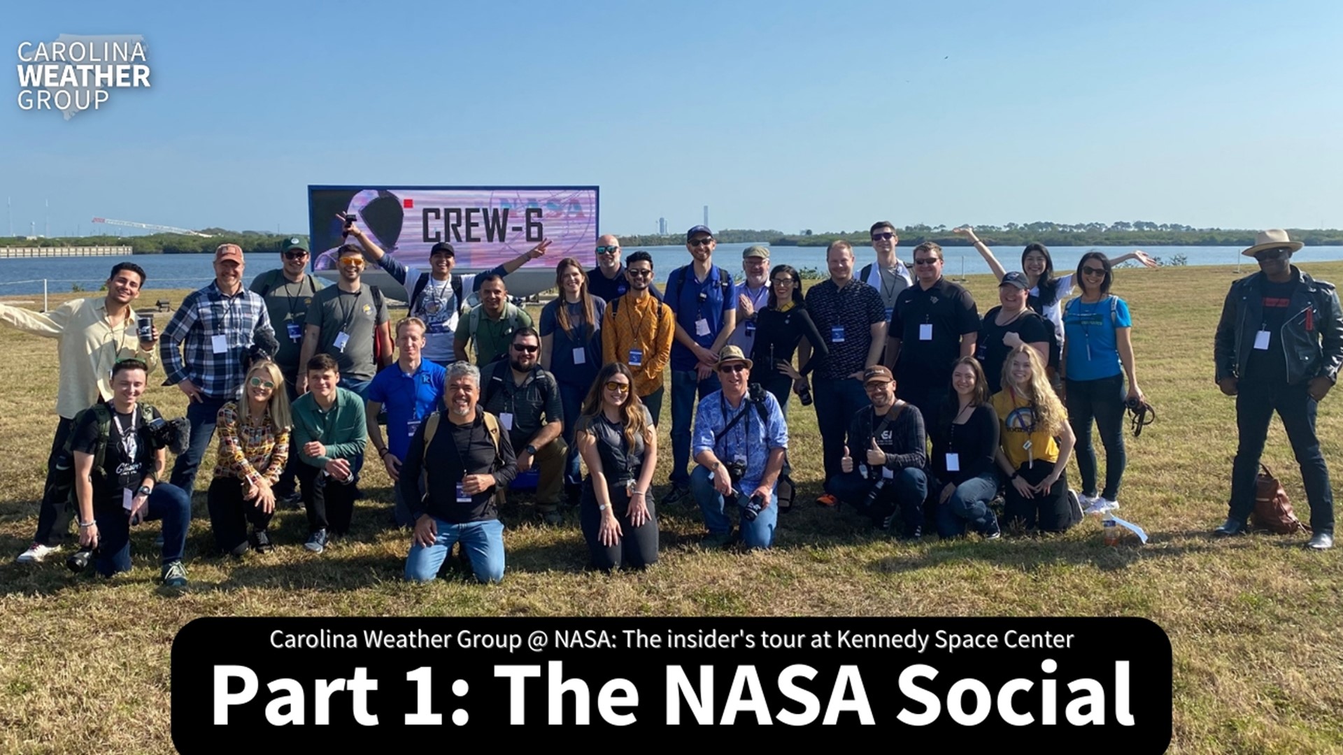 The Carolina Weather Group podcast is invited to participant in the NASA Crew-6 Social event at Kennedy Space Center in Florida.