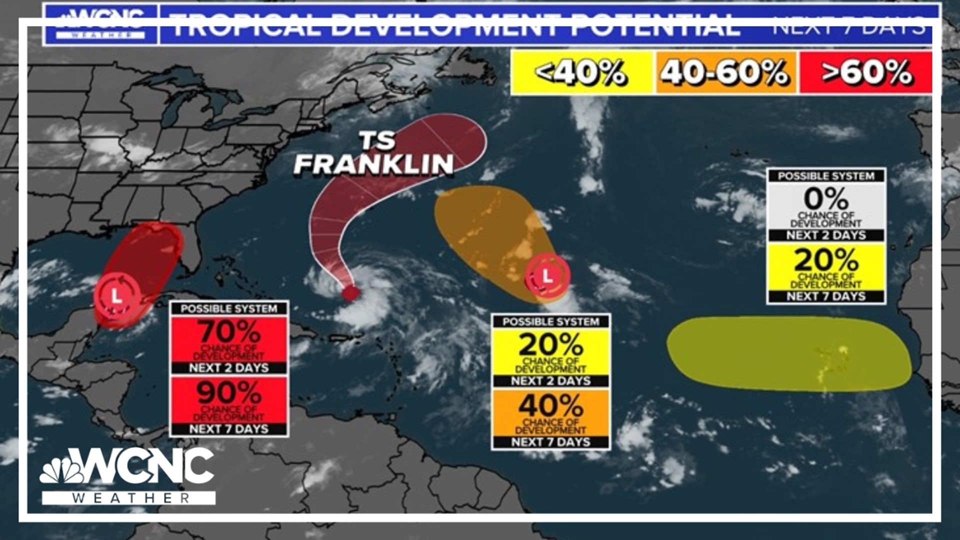 Idalia is expected to form in the Gulf of Mexico by Monday at the latest.