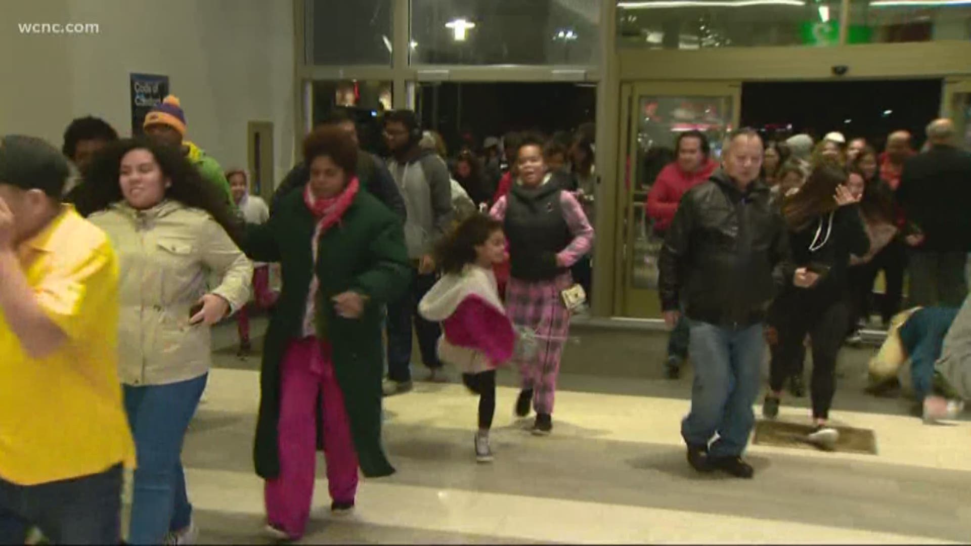 Thousands rush the doors during Black Friday in Charlotte