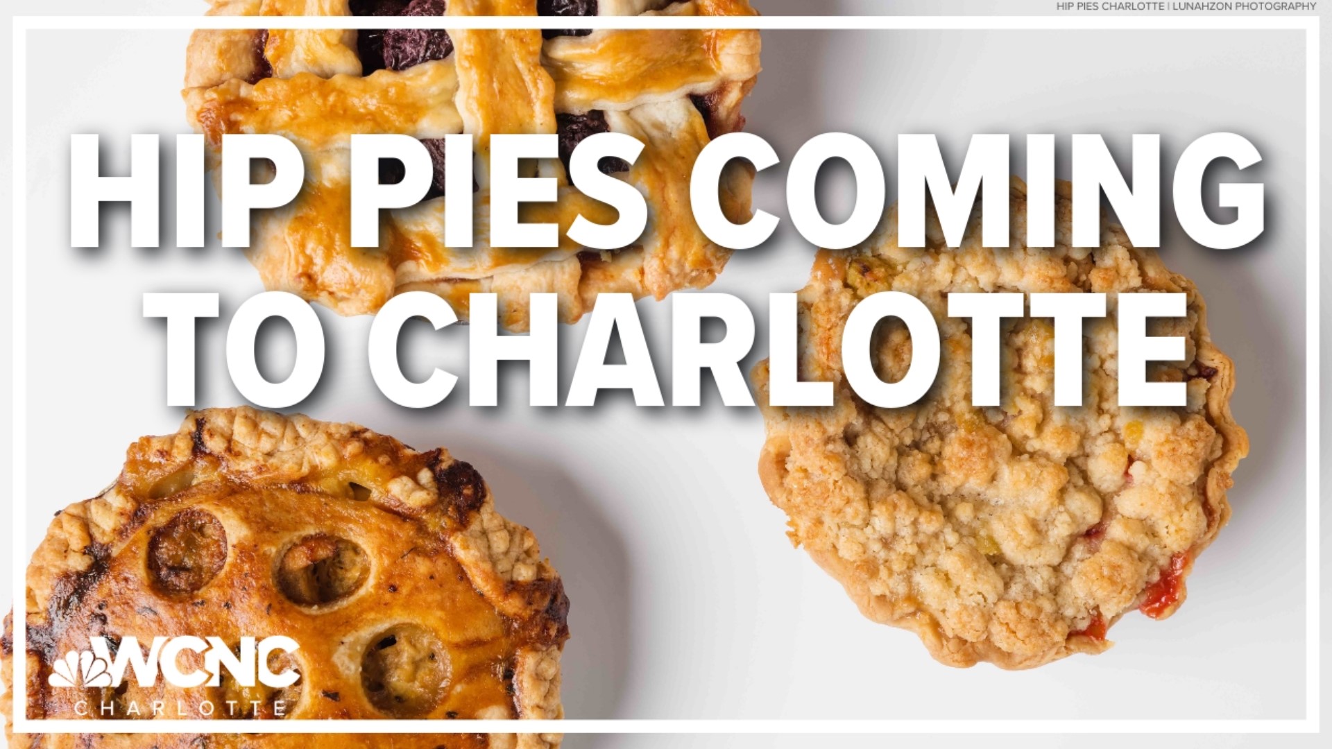 Hip Pies, described by Mother Earth Group as "a haven of pies and good vibes" is opening at the Charlotte Visit Info Center on South Tryon Street on April 20.
