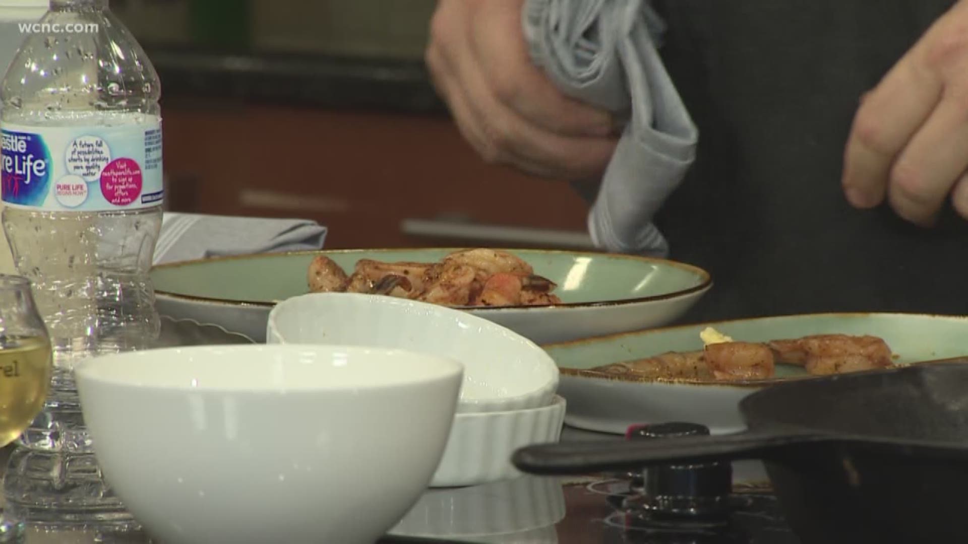 Chef Ben Sholiton from the Foundry Restaurant puts a Cajun twist on the recipe