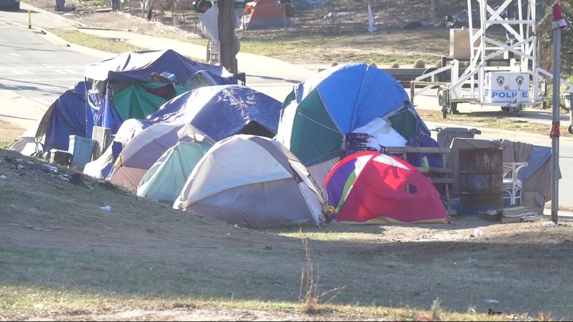Where are the Tent City residents? | wcnc.com
