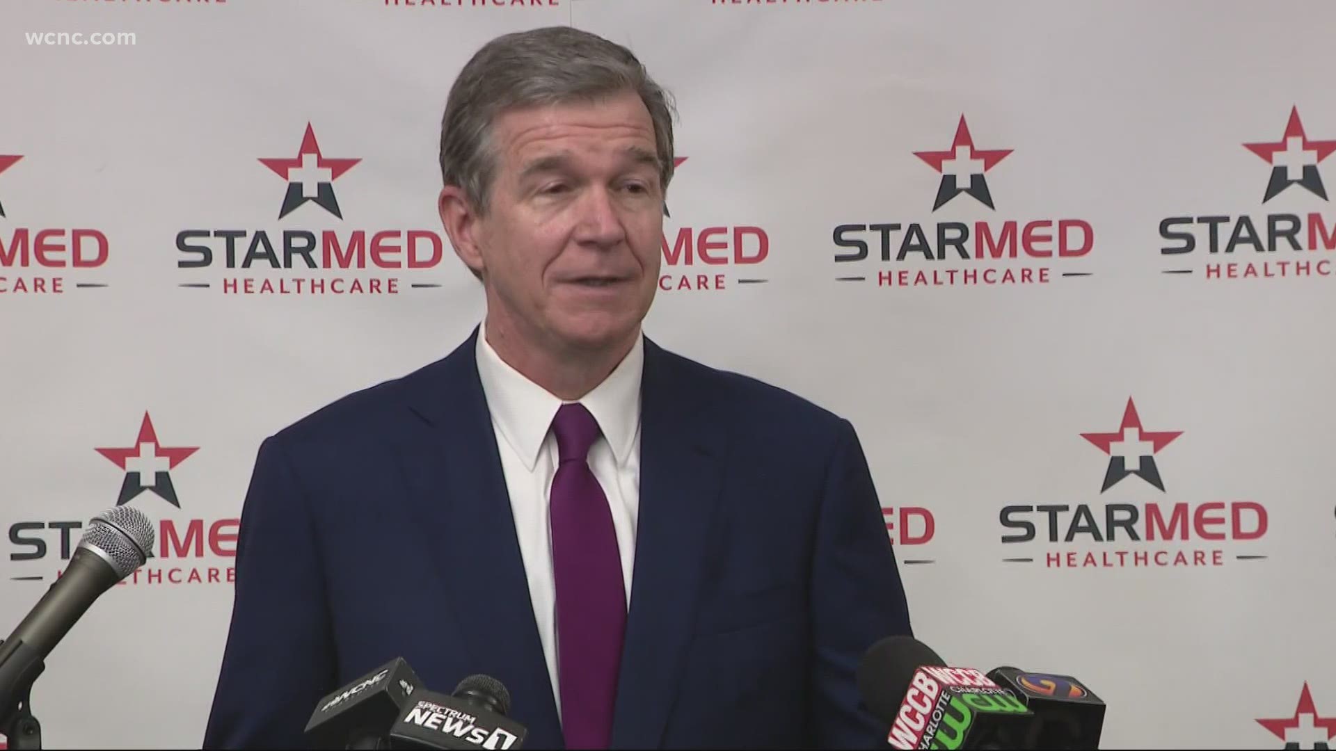 Gov. Roy Cooper said North Carolina is considering larger prizes to encourage folks to get the COVID-19 vaccine. Currently, the state is giving out $25 cash cards.
