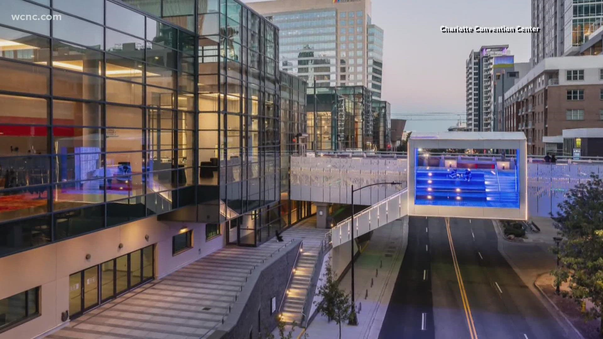 The Charlotte Convention Center's expansion project is over, and a new and more modern section was officially opened on Thursday.