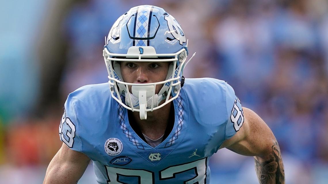 Former UNC football player Justin Olson ready to return to Chapel Hill with Charlotte 49ers