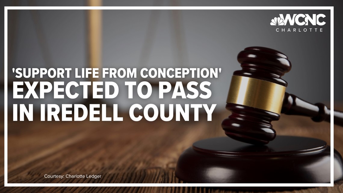 "Support life from conception" resolution to pass in Iredell Co