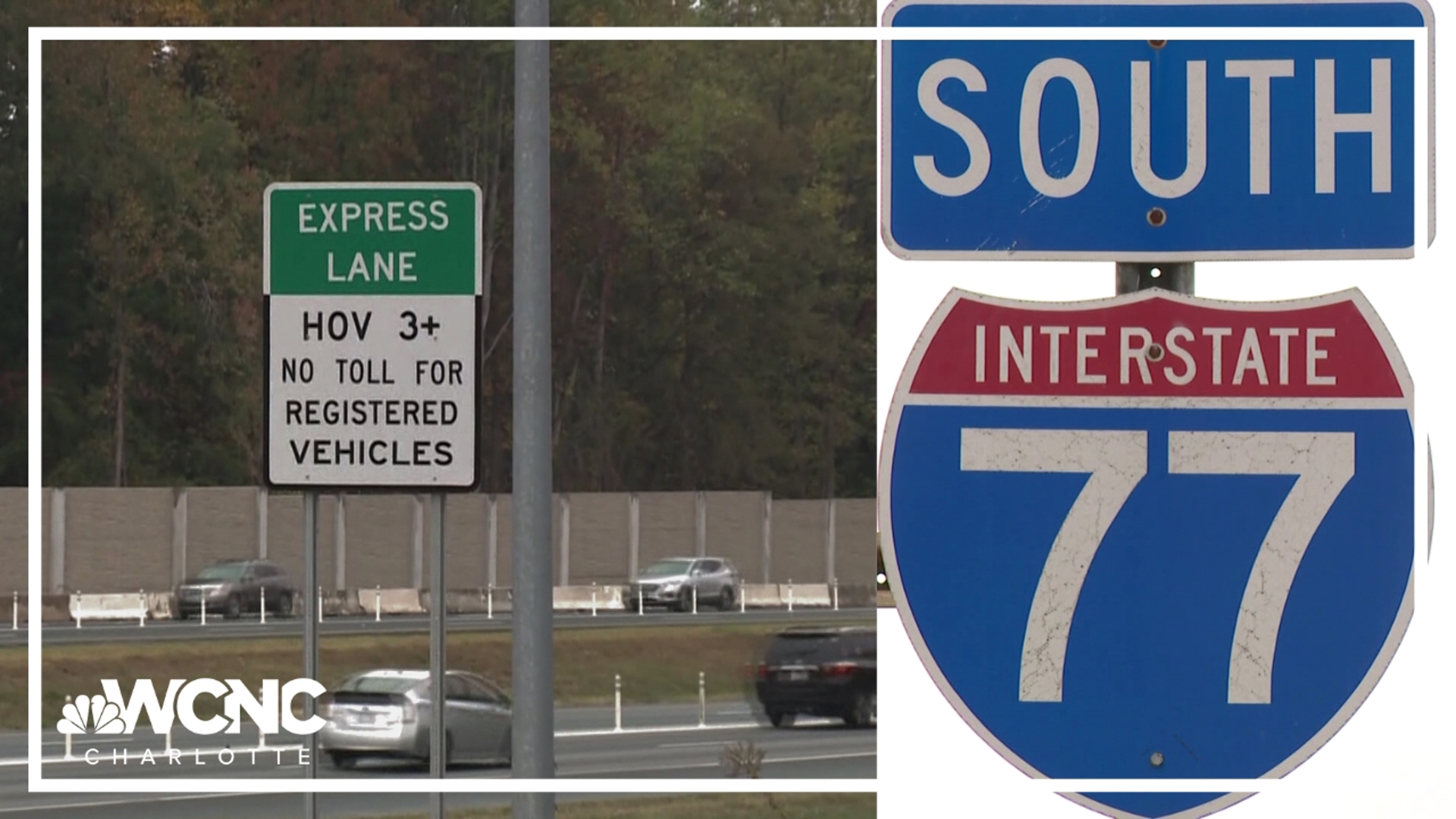 Officials say the cost to build express lanes on Interstate 77 south of Uptown has increased to $3.7 billion.