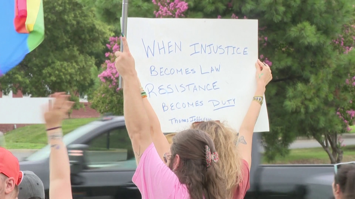 Rock Hill residents join national movement to ‘Rage Against the Regime’