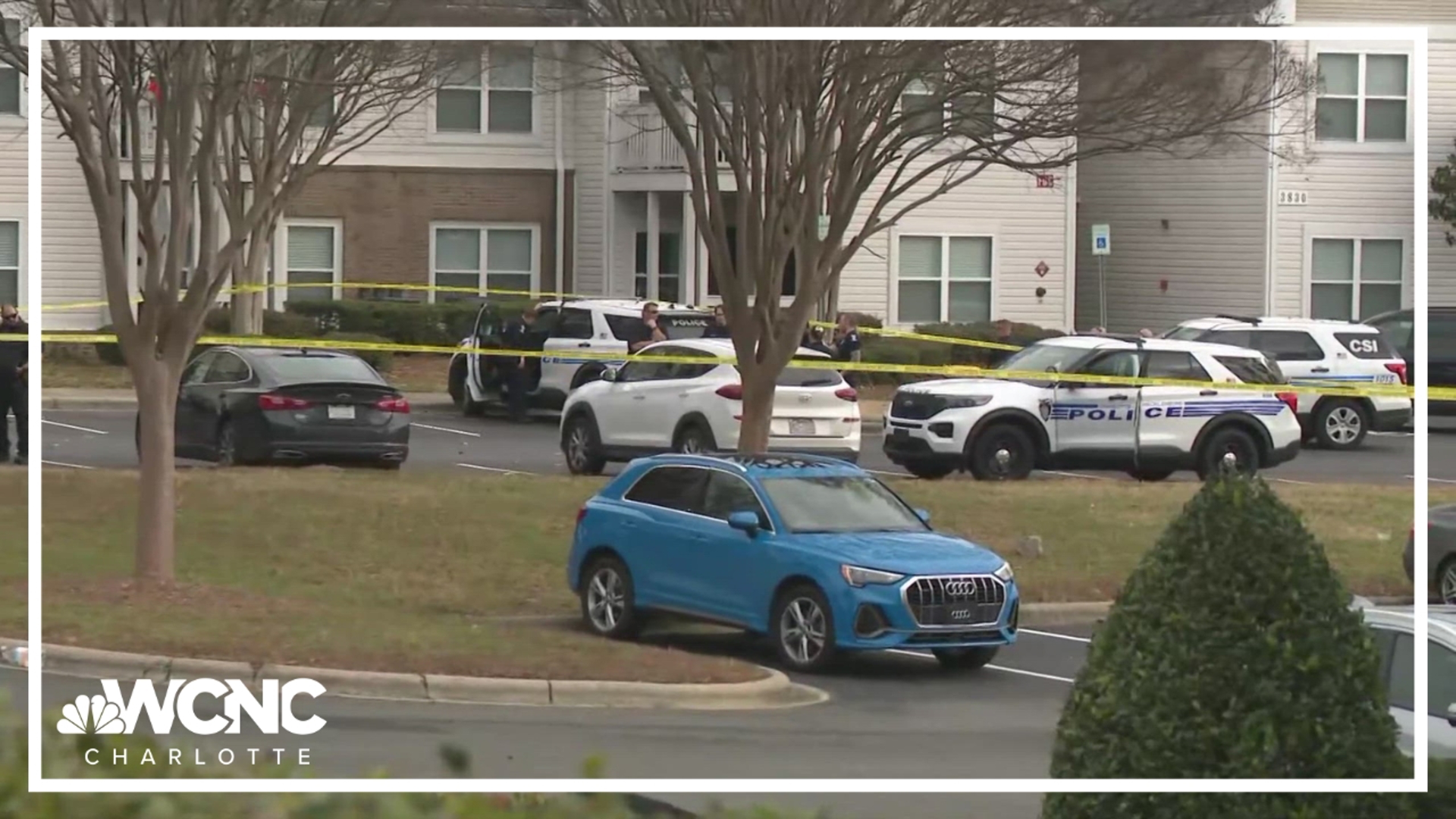 It happened on Perennial Terrace Drive in the Sugar Creek area of Charlotte, not far from the intersection of North Tryon Street and West Sugar Creek Road.