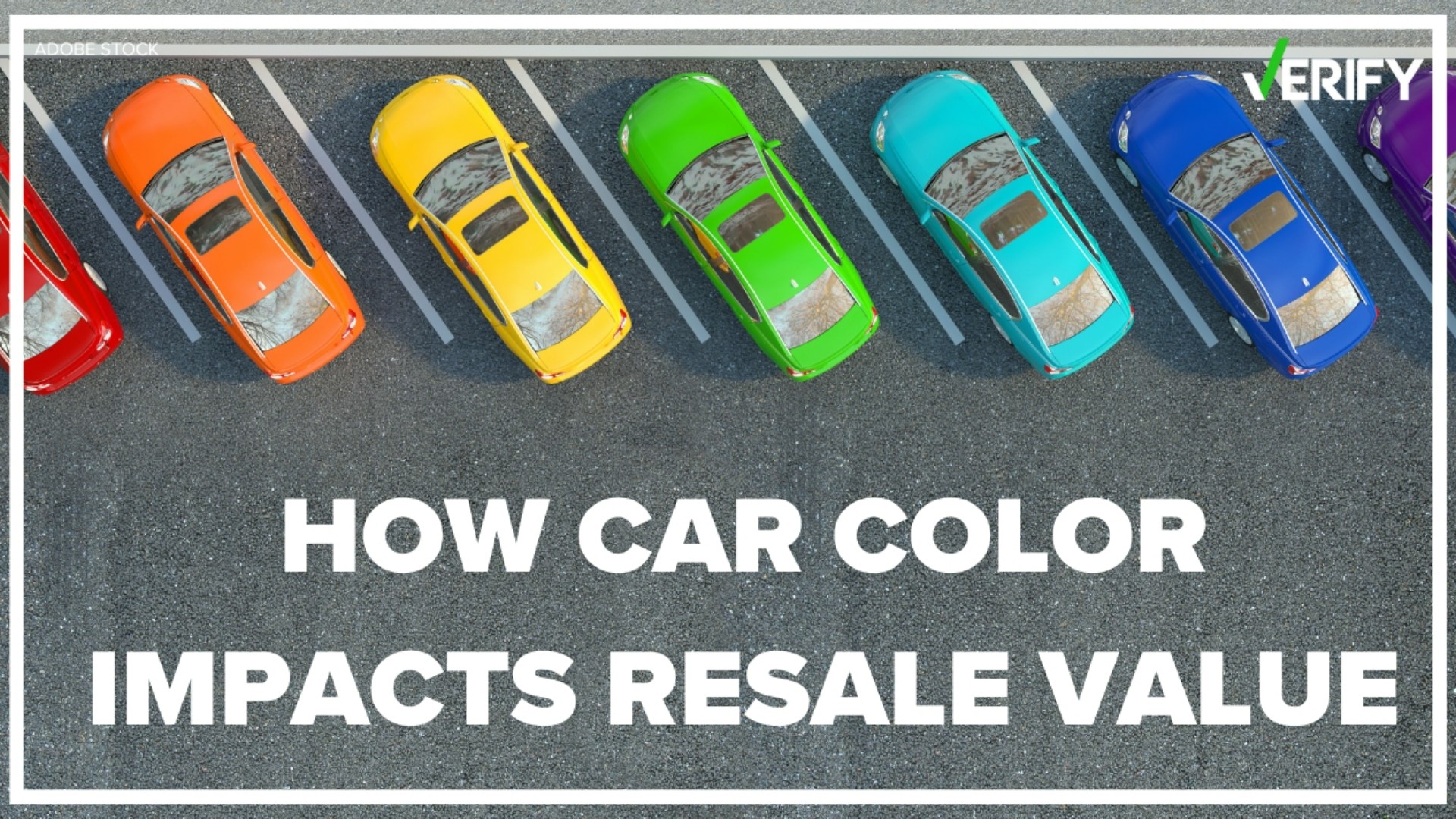 There’s a connection between vehicle color and depreciating value.