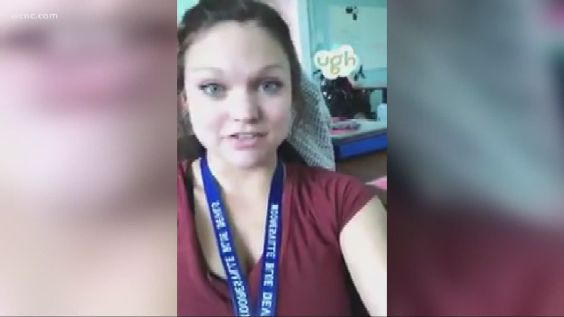 The video, shared with NBC Charlotte by a viewer, is making the rounds on Facebook. Hundreds of people have left angry comments, and it's been viewed more than 30,000 times.