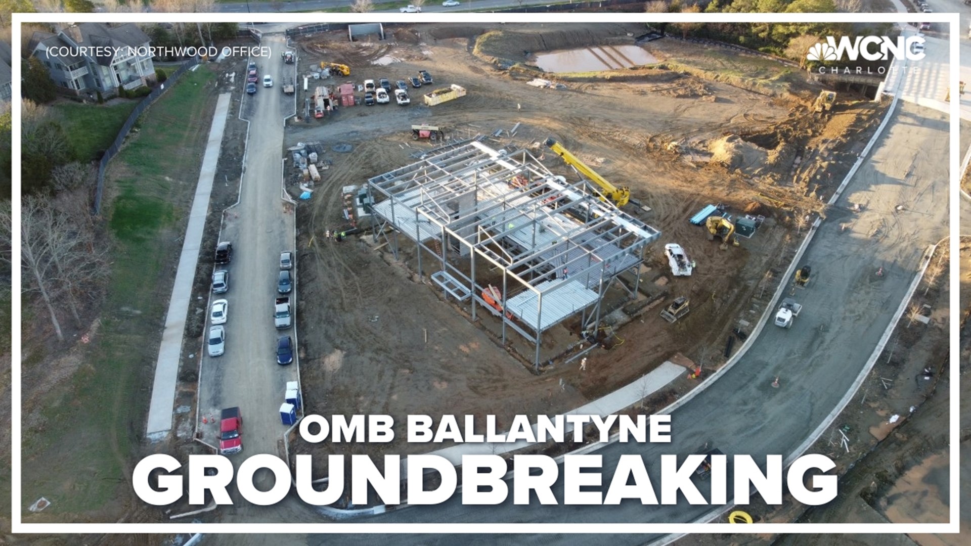 OMB's new spot in Ballantyne is officially under construction!