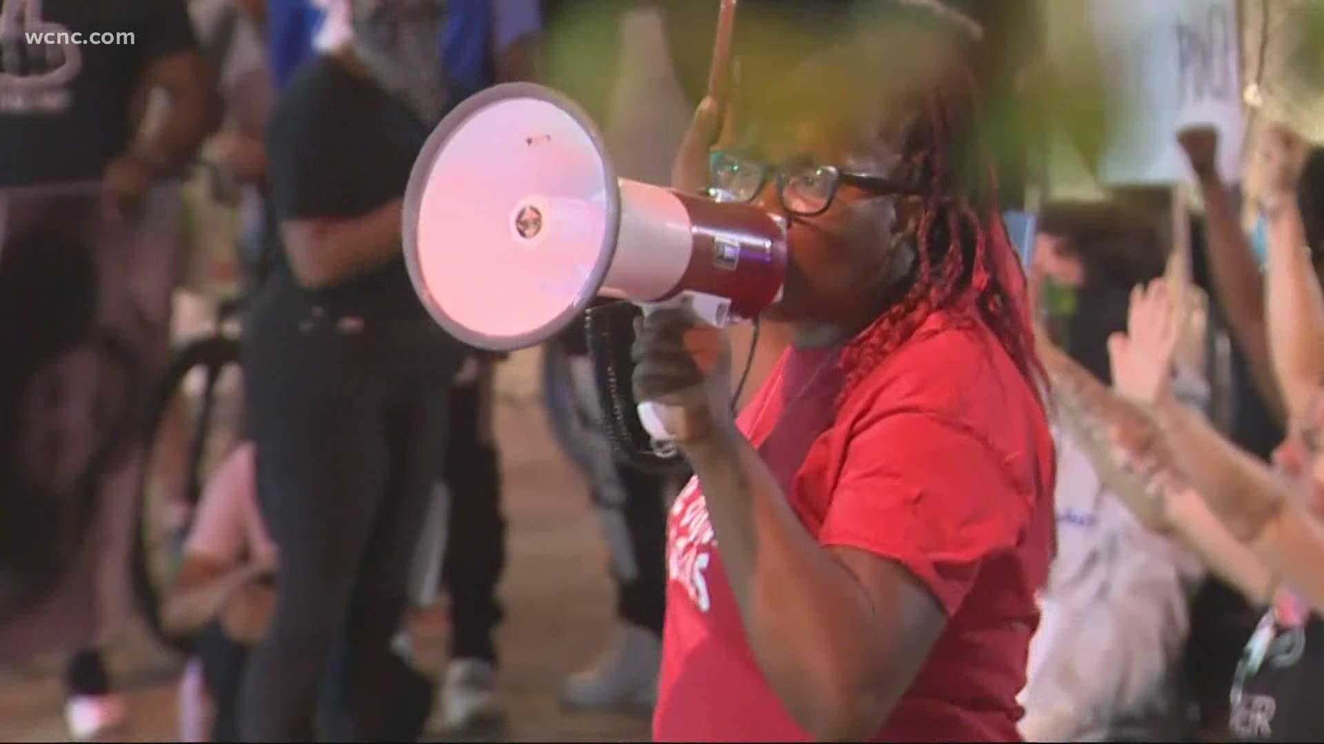 A year ago, police surrounded protesters in Charlotte, trapping them and tear-gassing them in uptown.