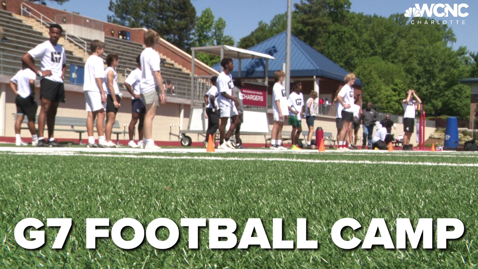 Over the weekend Chad and Will Grier held their third annual G7 football camp for quarterbacks and wide receivers.