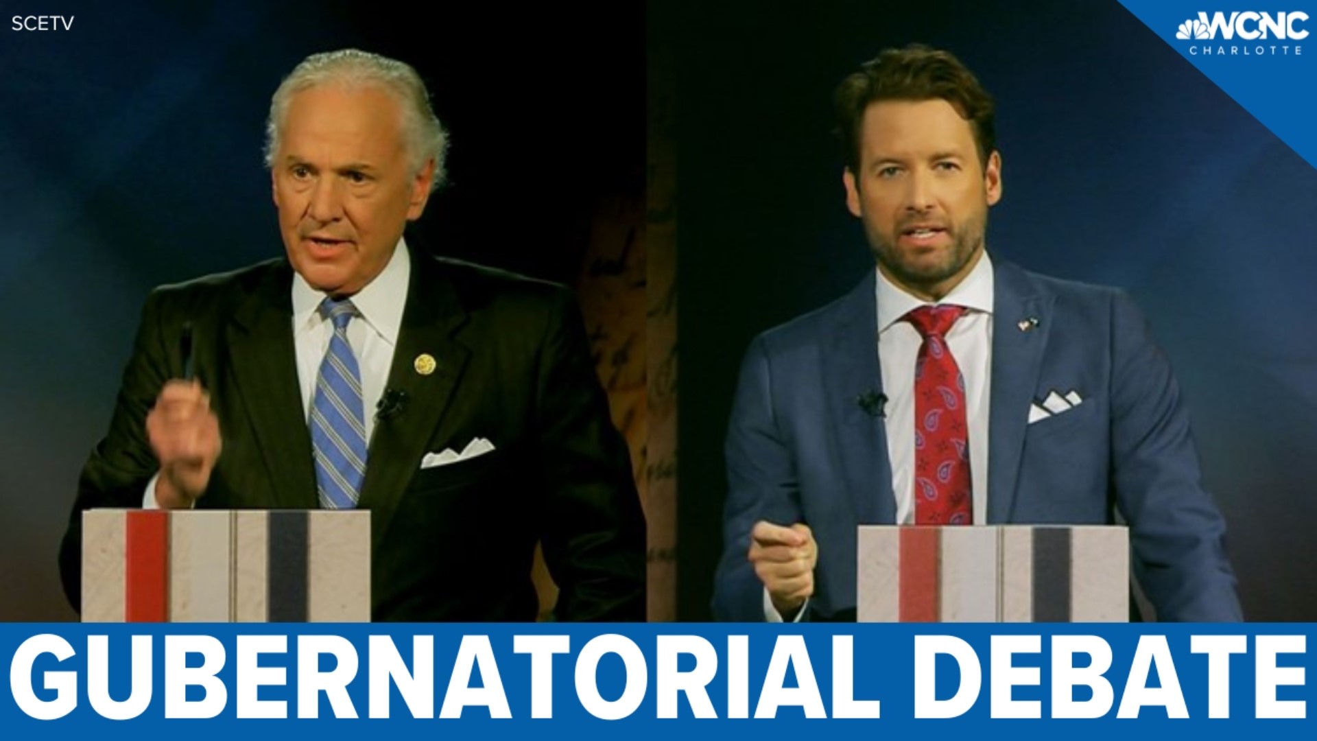 The two leading candidates for governor of South Carolina met for their first and only debate, sparing over abortion, COVID mandates, and the economy.