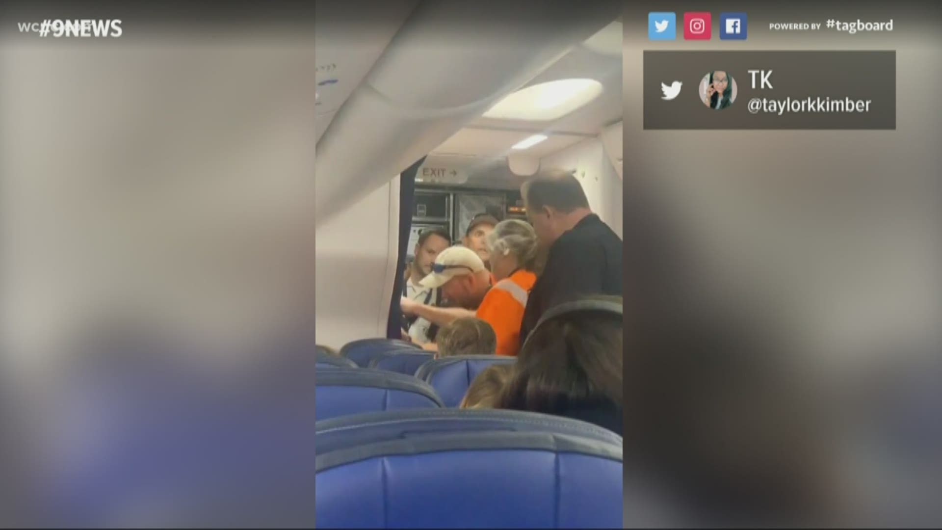 A United Airlines flight had to make an emergency landing in Denver after a person got stuck in the bathroom.
