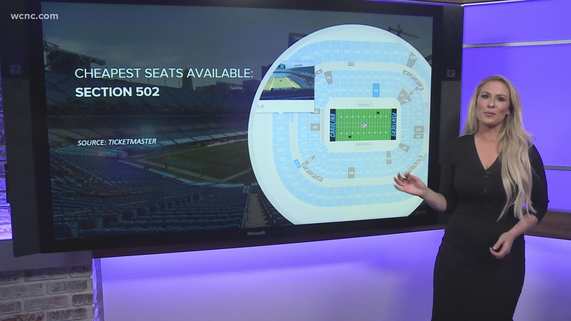 Carolyn Bruck breaks down Panthers ticket prices.