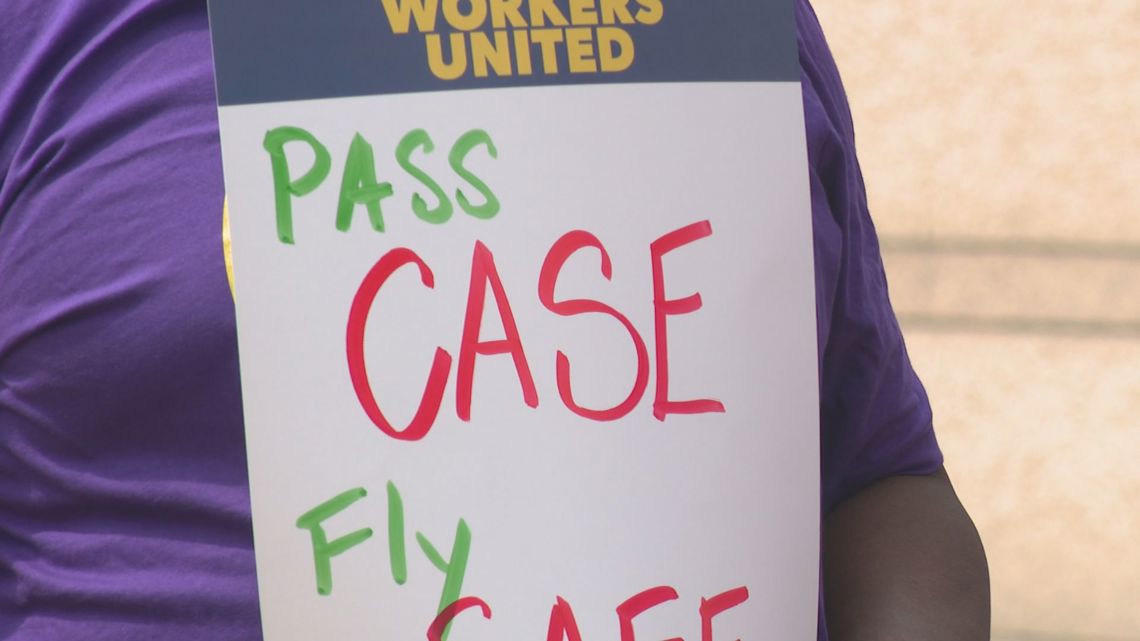 Charlotte Airport Workers Demand CASE Ordinance for Wage, Safety Reforms