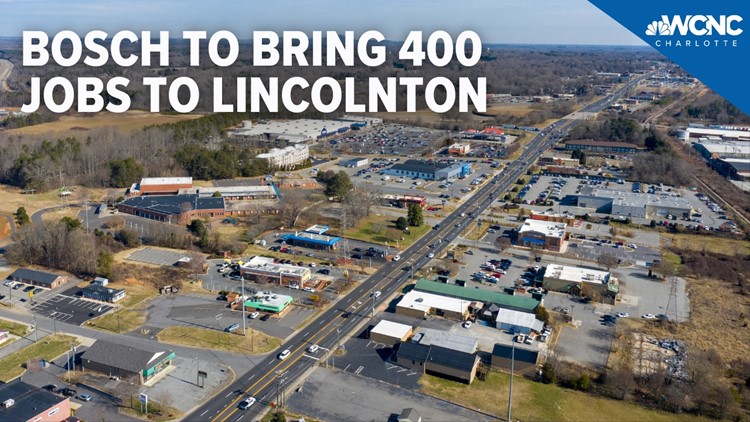 Bosch to bring 400 jobs to Lincolnton through $130 million investment
