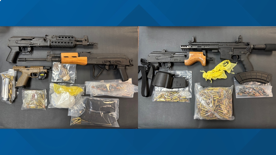 Guns, drugs seized during traffic stop in Catawba County, deputies say ...