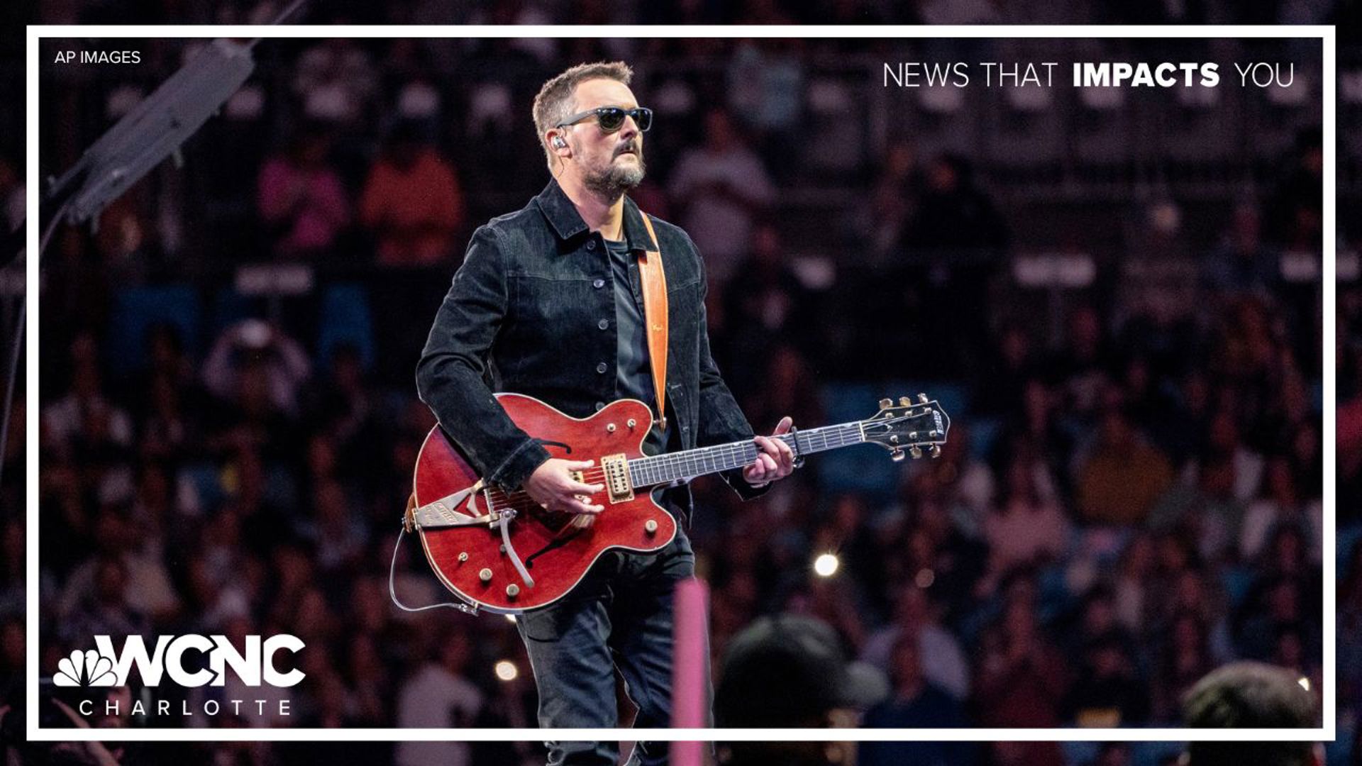 Country music star and North Carolina native Eric Church is making headway in his promise to build 100 homes in 100 days for the people of Avery County. 