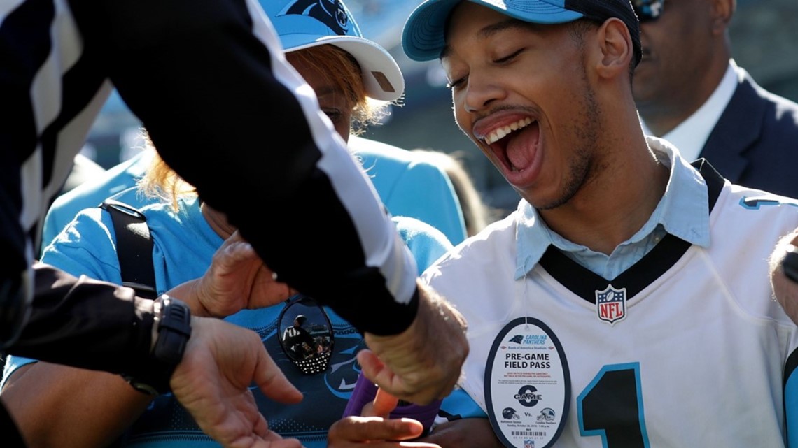 Chancellor Lee Adams, the son Rae Carruth nearly killed, graduates from  high school 