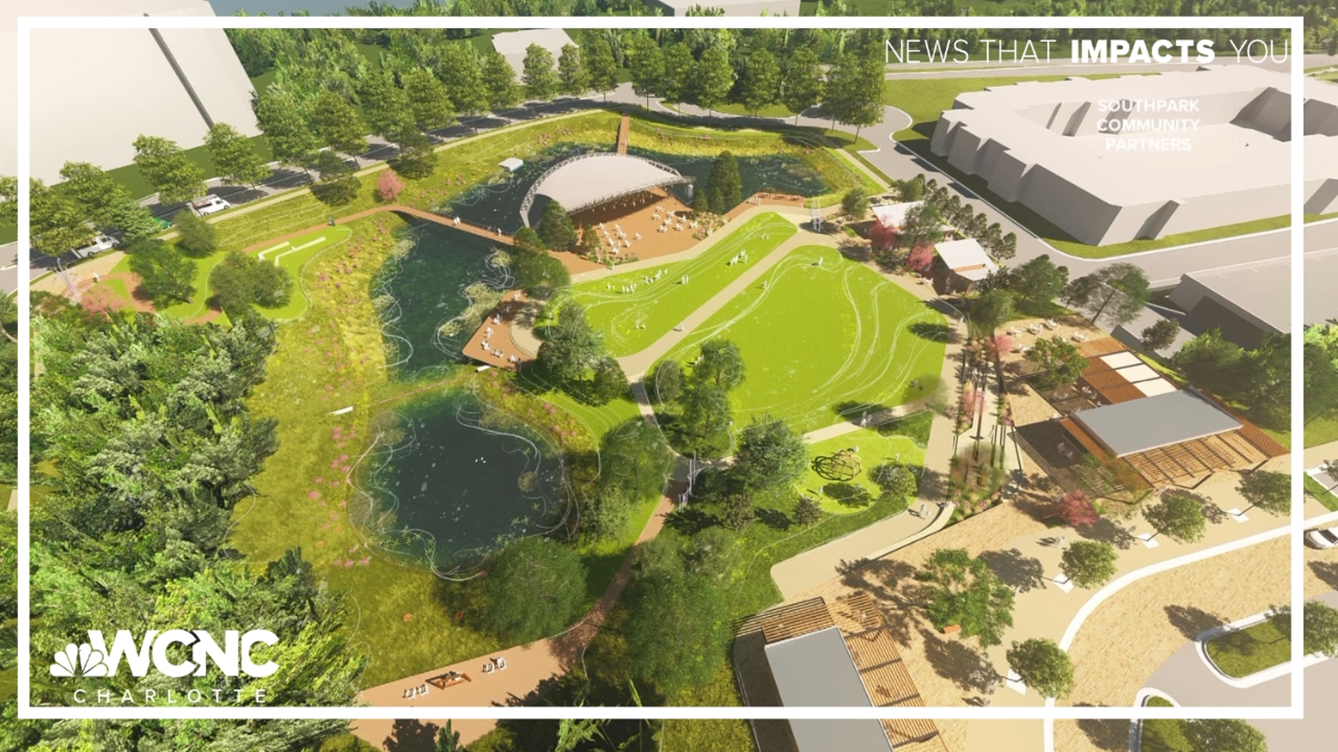 Southpark community partners announced a $21 million plan to renovate Symphony Park.