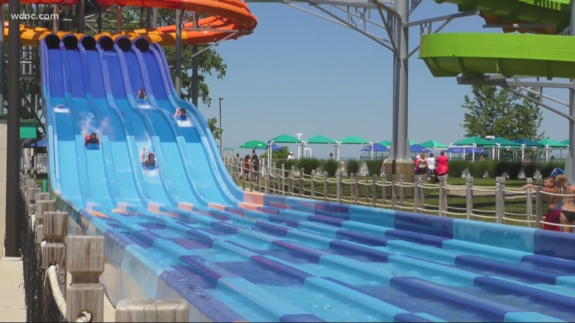 Carowinds is about to get a whole lot cooler. The Carolinas' largest theme park announced Thursday they will debut the Southeast's largest racing waterslide in the summer of 2020 at Carolina Harbor.