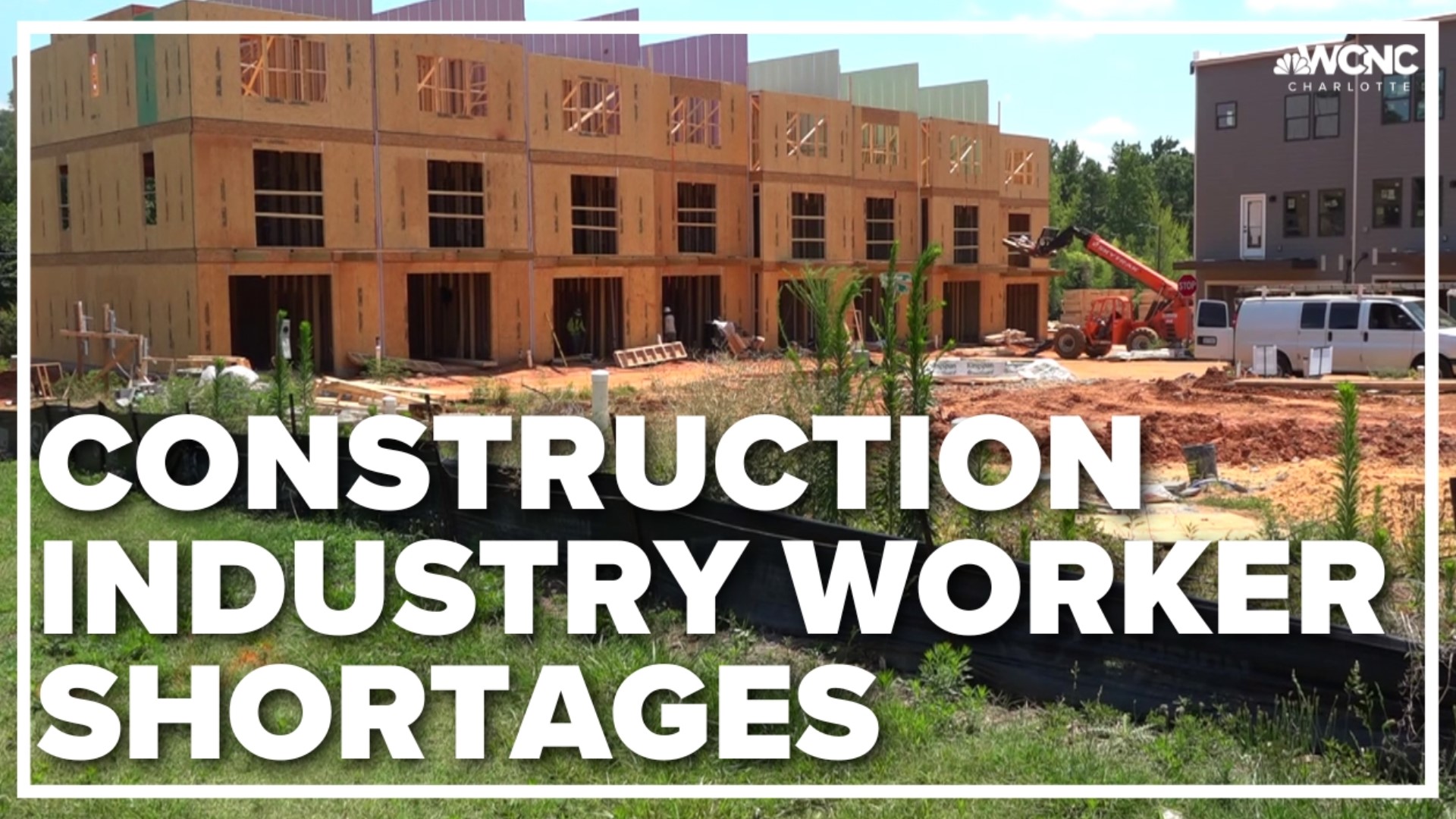Builders are facing two big challenges these days: a shortage of materials and a shortage of labor in all trades.