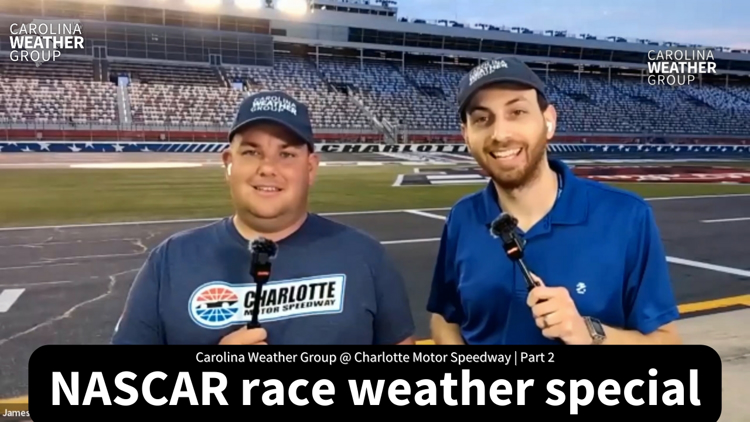 Storm weather threatens NASCAR races | CWG @ Charlotte Motor Speedway | Part 2