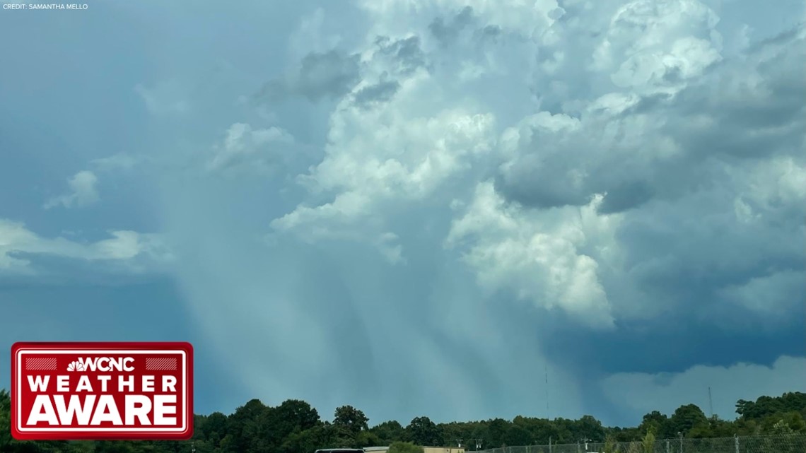 Severe weather in Charlotte: Tracking thunderstorms