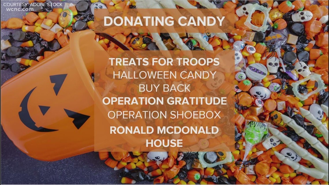 Where to donate your extra Halloween candy