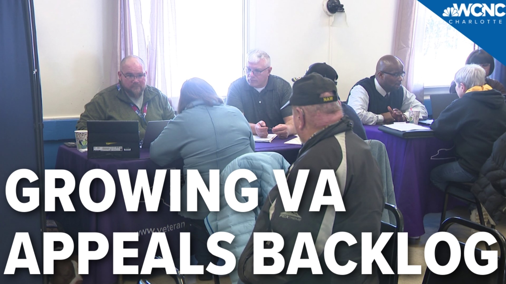 WCNC Charlotte recently documented a growing backlog of undecided appeals that often leave veterans waiting years for decisions about their benefits.