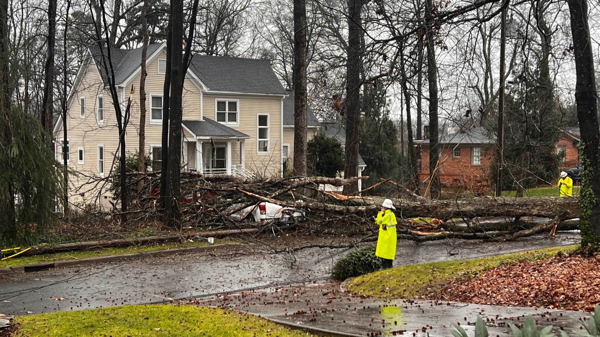 Severe weather in North Carolina, South Carolina