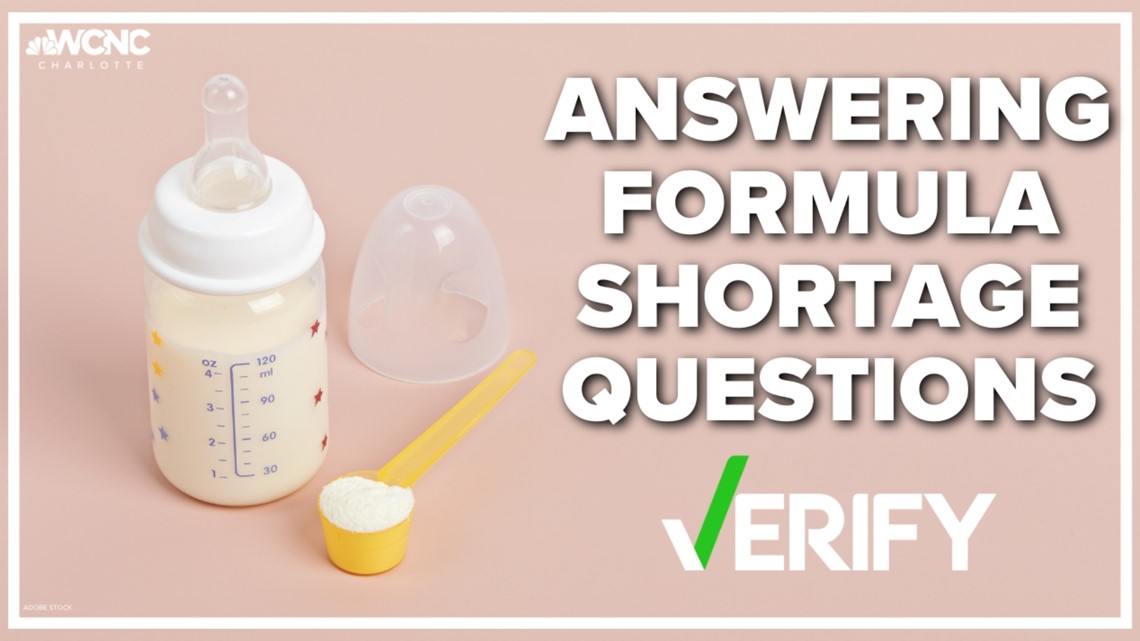 VERIFY: Answering your questions about the baby formula shortage