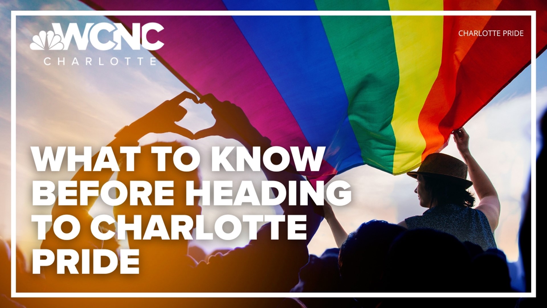 Charlotte Pride is celebrating its 20th anniversary in Charlotte this weekend.
