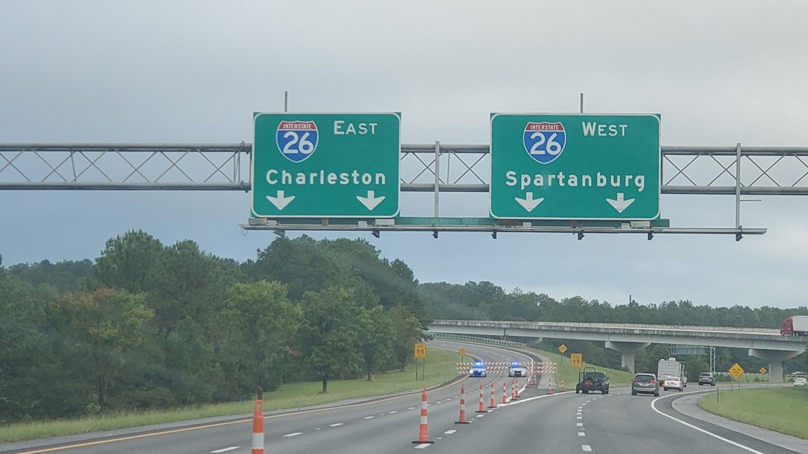Lane reversals begin on I26 in South Carolina ahead of Dorian