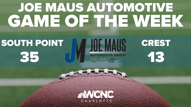 Game of the Week brought to you by Joe Maus Automotive - Sept. 29, 2022