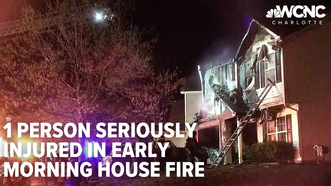 1 injured in early morning house fire