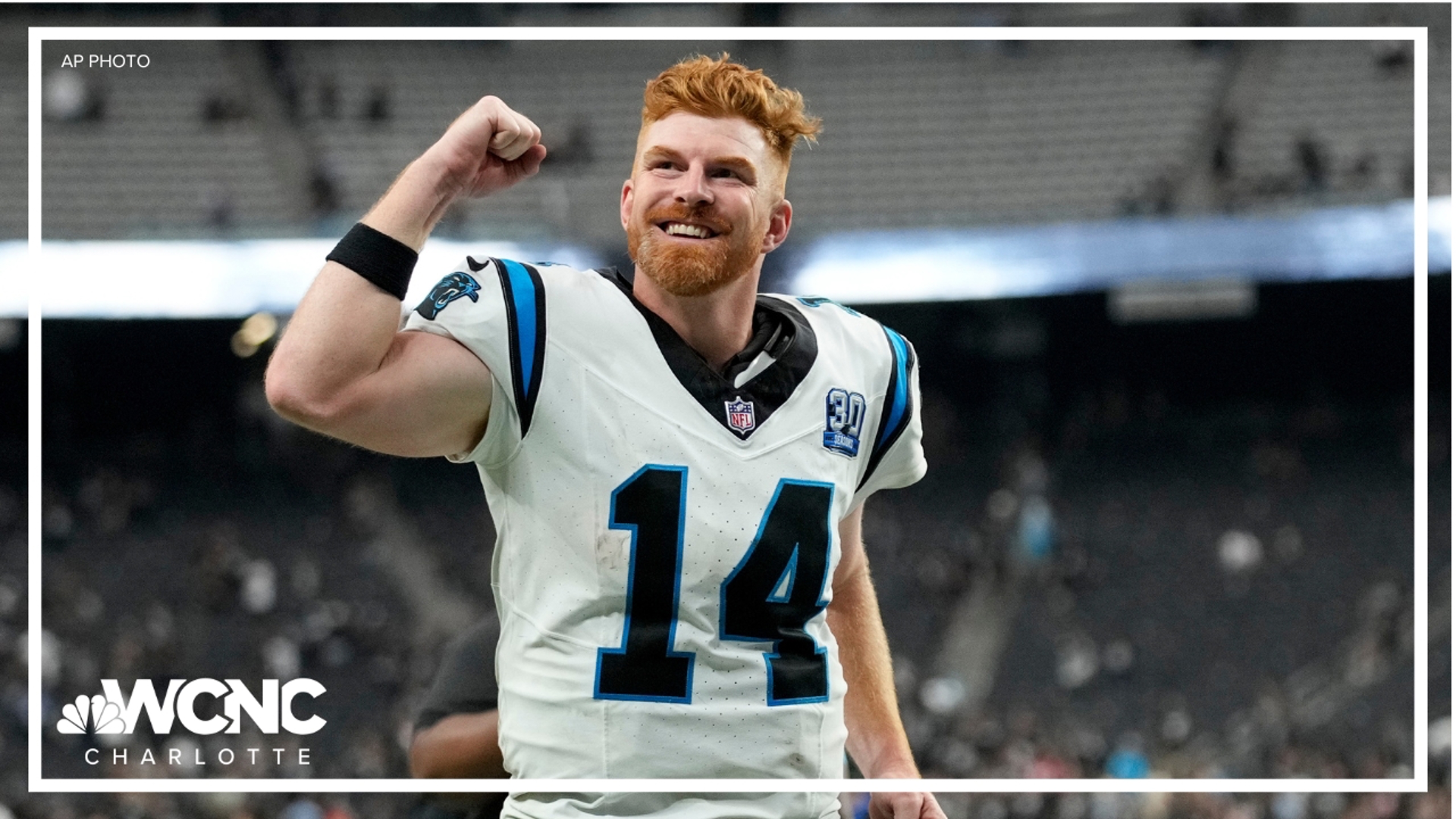 In his first start of the season, Andy Dalton threw three touchdowns as the Carolina Panthers earned their first win of 2024 with a defeat of the Las Vegas Raiders.