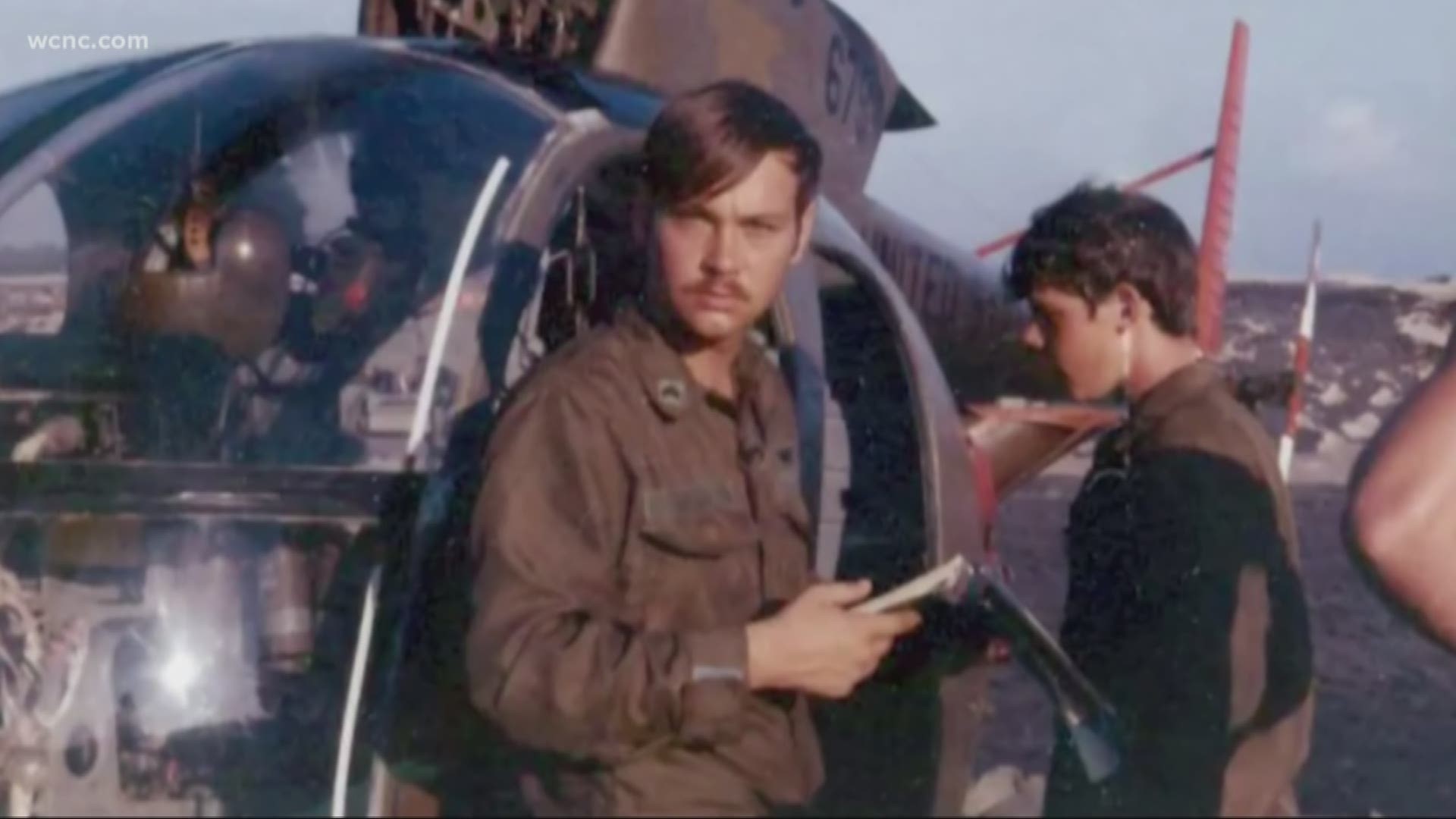 Lt. Colonel Frank Walker was drafted into the Vietnam War and piloted an OH-6A chopper.