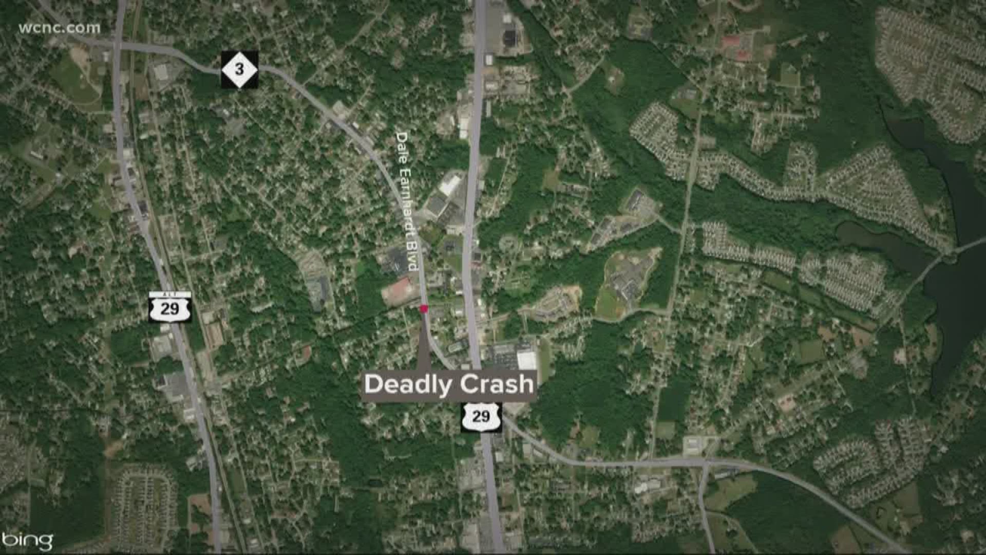 Police said a Cabarrus County teenager died in a crash on Dale Earnhardt Boulevard in Kannapolis early Wednesday.