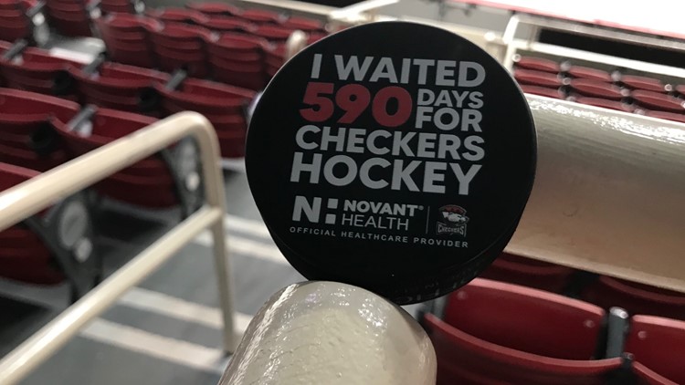 'Like a shook-up soda can ready to rock' | Charlotte Checkers take home ice for first time in 590 days