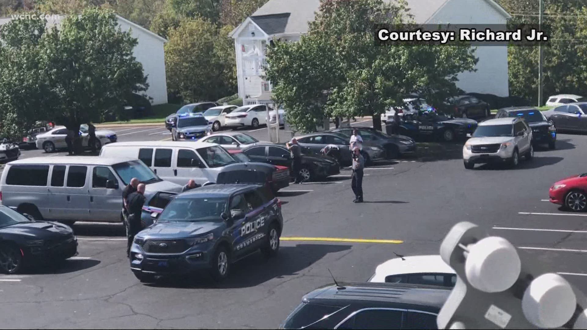 Video shows moments after handcuffed man was shot in Cramerton